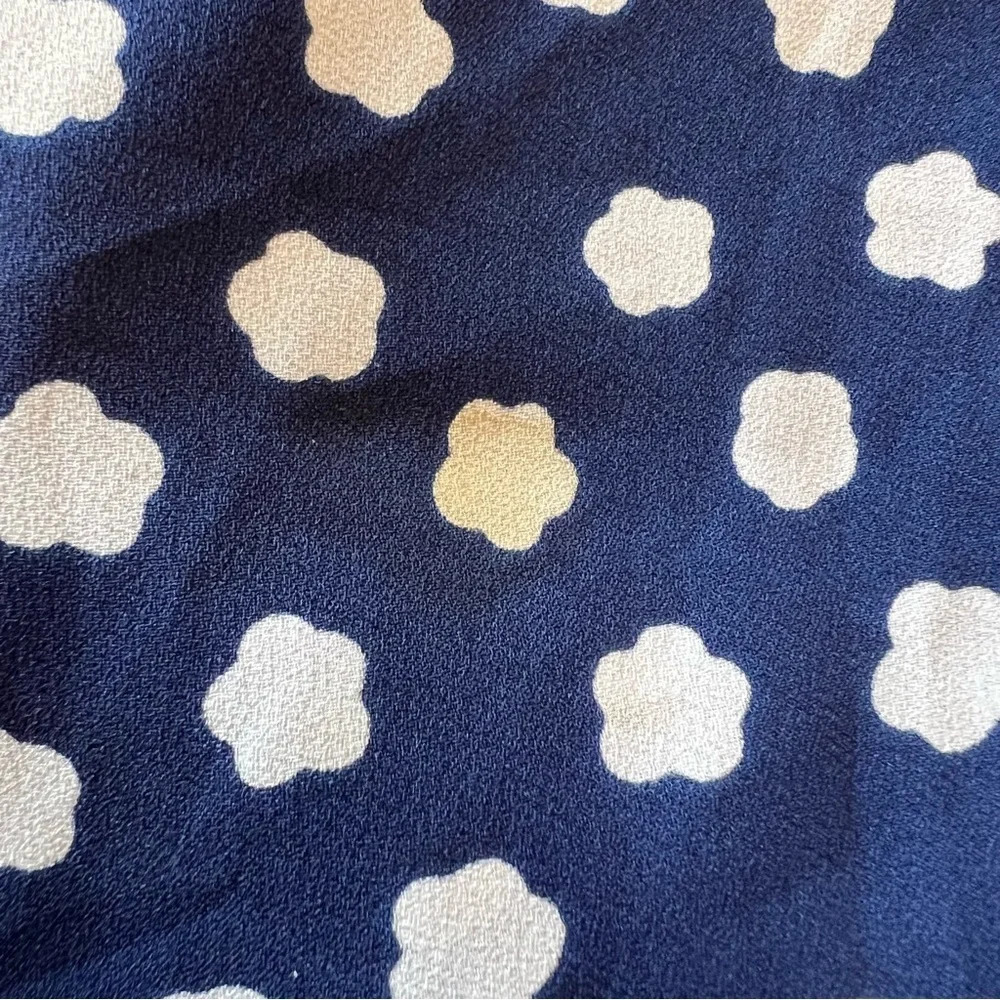 Kate Spade could floral dot patterned midi sleeveless shirt dress 17229 - Picture 16 of 16